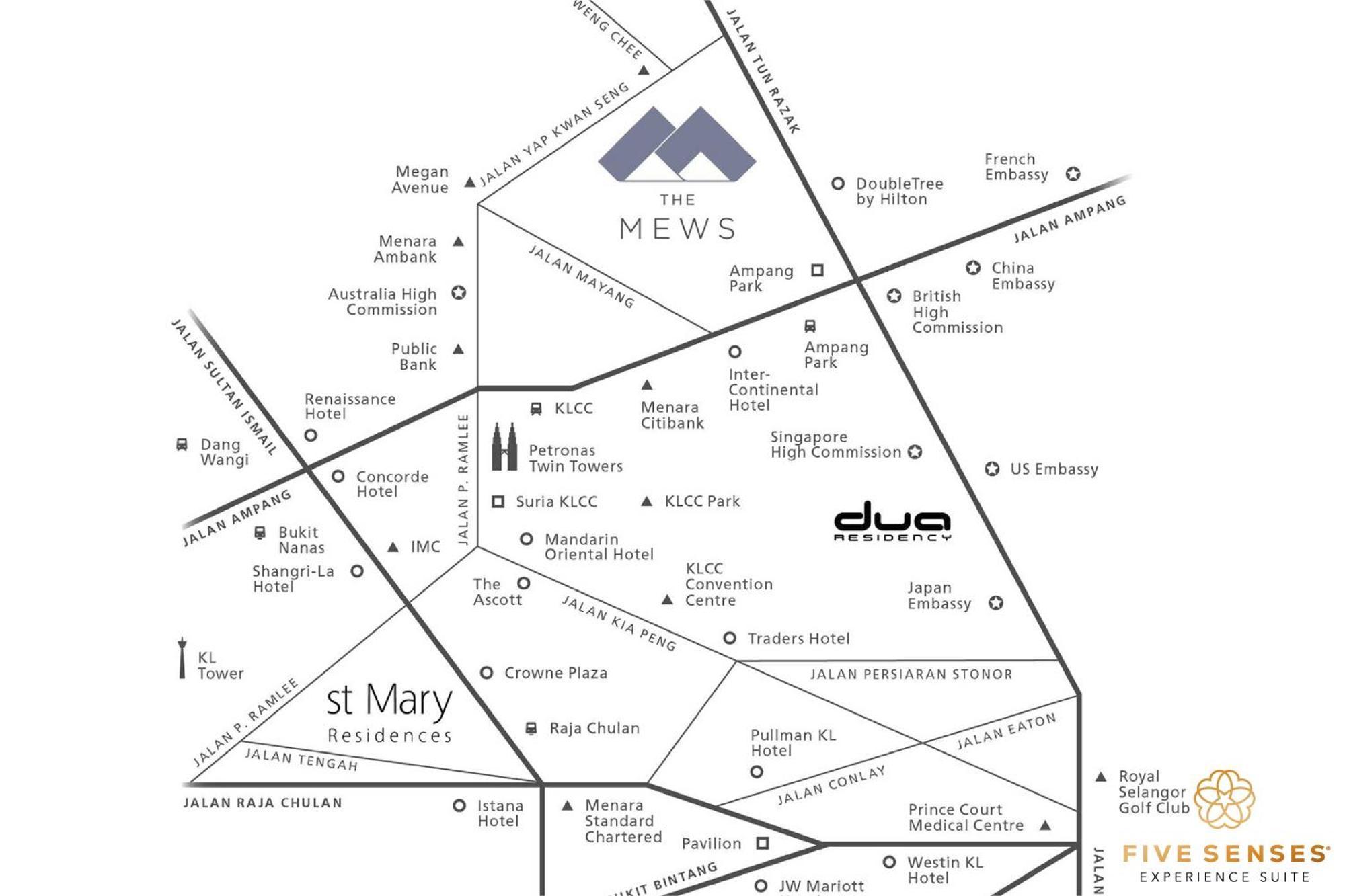 The Mews Klcc, Five Senses — Photos 1